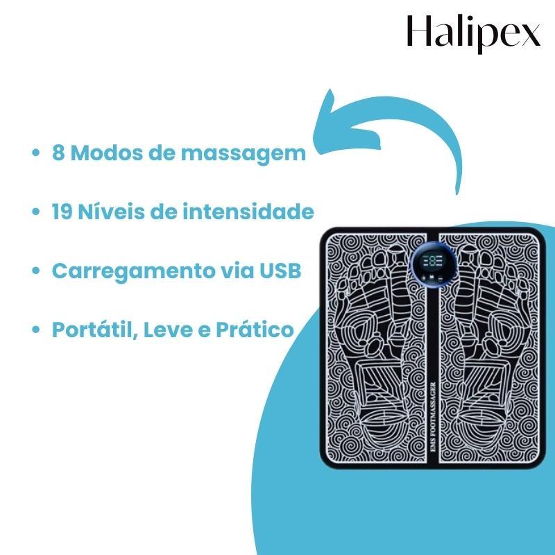 Tapete Massageador Hali® - Alívio em 10 Minutos - Halipex Brasil - Todos os Direitos Reservados
